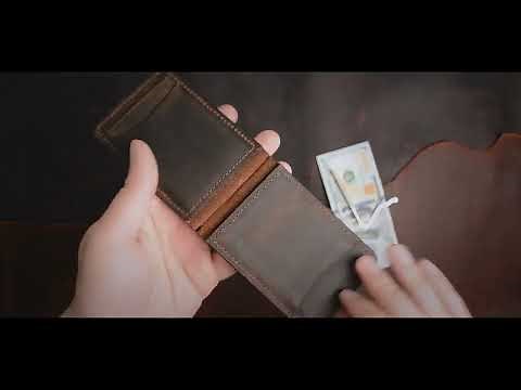 DIY Bifold Wallet w/ Money Clip – PDF & SVG Pattern 💸🧵