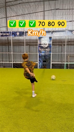 834K views · 2.4K reactions | Young Player’s Skill Test: First Touch with Pitching Machine’s Increasing Speed! ⚽#touch | Footbot Pattaya | Facebook