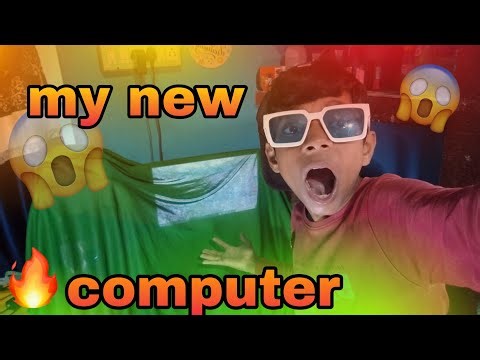 My new computer 🖥️ #computer #vlog #comedyviralvlog