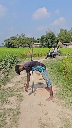 Two people came on bikes and saw | Village Fun Entertainment