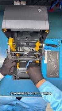 How to Replace the Rubber Platen Roller on a Thermal Printer