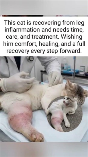 From Pain to Hope—Prayers for This Brave Cat #Shorts #Cats #Hope