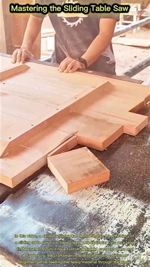 Mastering the Sliding Table Saw