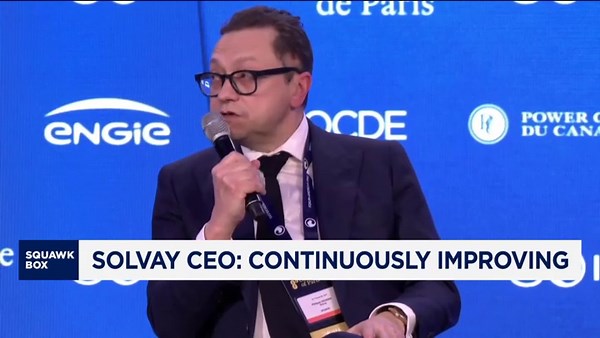 We are seeing continuous improvement through the use of machine learning, Solvay CEO says