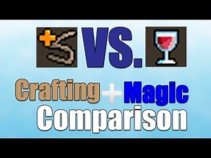 Super Glass Make Vs. Spin Flax Mage/Crafting Comparison