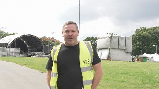 Solihull Summer Fest Site Build Update with Festival Founder Ian Rogers. Last remaining tickets available at solihullsummerfest.co.uk | Solihull Summer Fest
