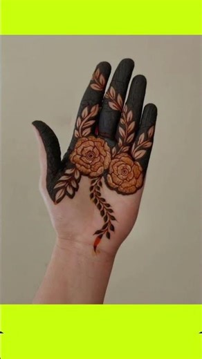 Eid Special Finger Mehndi Design 2026 🌙 | Stylish Back Hand Henna #Shorts