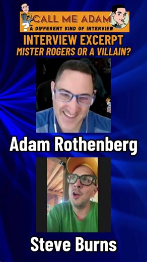 Steve Burns 2025 Interview Clip - Mister Rogers or A Villain