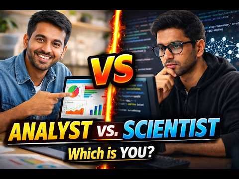 Data Analyst vs. Data Scientist: The REAL Job & How to Choose!