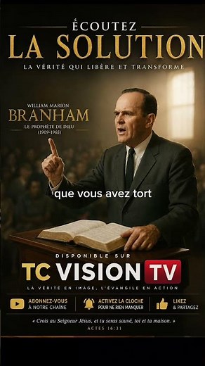 Écoutez la Solution : Confessez vos péchés | Prédication de William Marion Branham