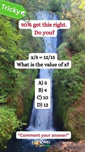 This Riddle Tricks Everyone! | SAT Algebra Explained | Solve It Fast! #shorts #math #riddlemathworld