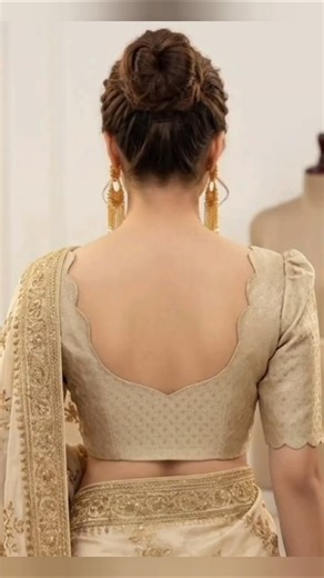 Wow 😳 Most beautiful blouse designs for girls|| Back neck blouse designs #backneckblousedesign