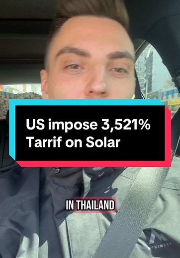 US Imposes 3,521% Tariffs on Solar Panels from Southeast Asia
