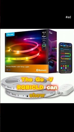 Govee RGBIC LED Strip Lights, Smart LED Lights for Bedroom, Bluetooth LED Lights APP Control, DIY Mu