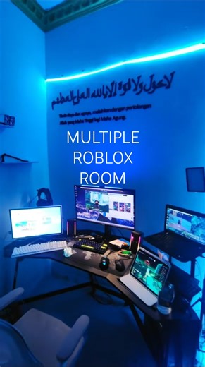 Multiple Roblox Room #roblox #studio #fishit #games #setup #gaming