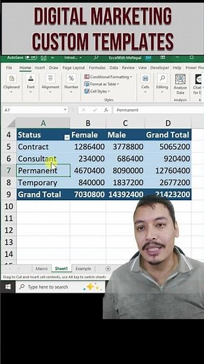 Excel Pivot Table मा Row Level कसरी Move गर्ने Nepali Tutorial