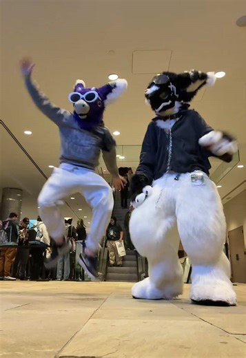 I GOTTA GOON!! @BlahX3 #furry #furryfandom #ane2026 #protogen #fursuit | Protogen Fursuit
