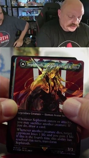 Last Pack Magic $900 Surge Sephiroth Hit! Final Fantasy Collector Opening