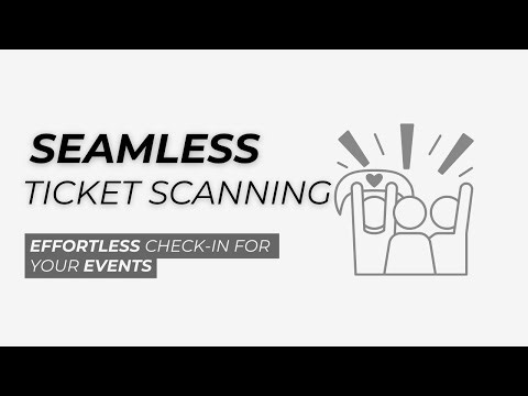 Send QR Code Separately for Easy Scanning – Event Ticket with Ticket Scanner