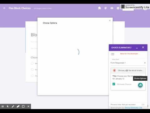 Google Forms - sign up sheets
