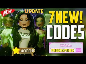 *NEW UPDATE* ALL WORKING DTI CODES FOR DRESS TO IMPRESS IN 2024! ROBLOX DTI CODES