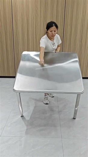 🔥 Smart Folding Table Setup Hack #shorts #furniture #homehack