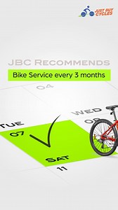 Service your bike for a smoother journey! We recommend servicing your...