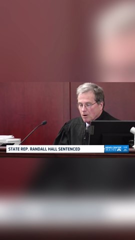 State Rep. Randall Hall to spend 2 days behind bars for forgery