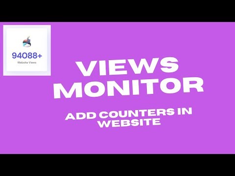 Total Website View - Add Counters in Webpage/Website - Get Info about every user