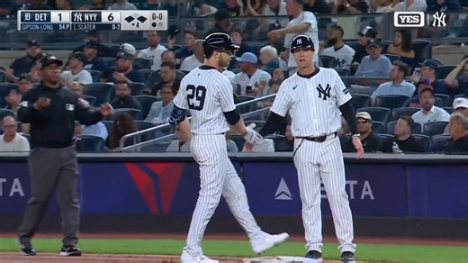 Austin Slater comes through 🙌 | New York Yankees