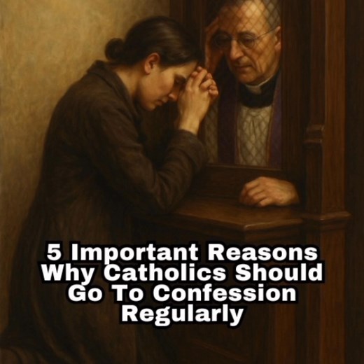 1.7K views · 42 reactions | 5 Important Reasons Why Catholics Should Go To Confession Regularly | Blessed Virgin Mary | Facebook