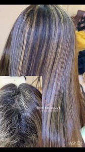 Hair Color transformation done by REVE Exclusive Hair Color Studio | REVE Exclusive Hair Color Studio