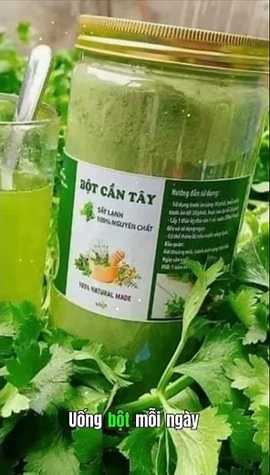 Combo 4 Bột Sấy Lạnh Tía Tô, Cần Tây, Rau Má, Diếp Cá Đẹp Da