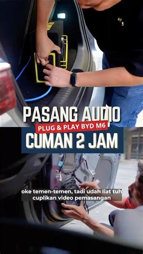 UPGRADE AUDIO MOBIL BYD M6 PLUG & PLAY | DSP AMP SPEAKER SUBWOOFER AMPLIFIER | THE INSIGHT PART 3