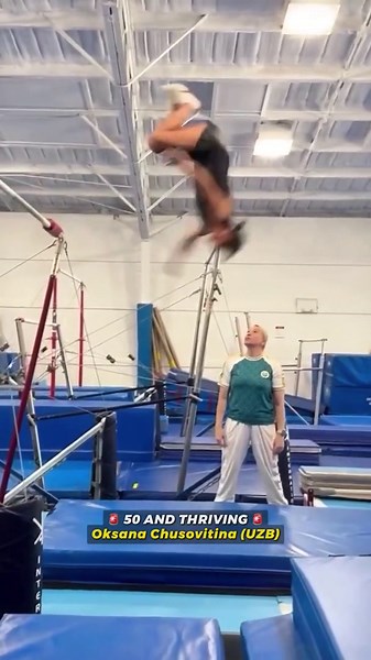The world's oldest gymnast and their incredibly promising future