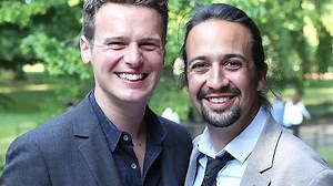 They finish each other’s... sandwiches. Hard to find a better duo than Lin-Manuel Miranda and Jonathan Groff! Catch them July 3 on Disney . #Hamilfilm | Hamilton