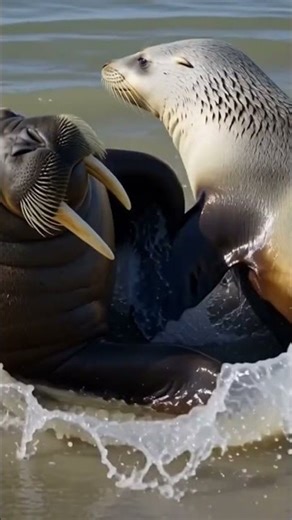 WALRUS vs SEA LION