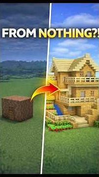 Minecraft House Build Timelapse –Satisfying Speed Build #minecraft #timelapse #minecrafttimelapse