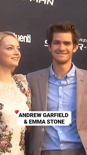 Andrew Garfield and emma stone acting like the cutest couple