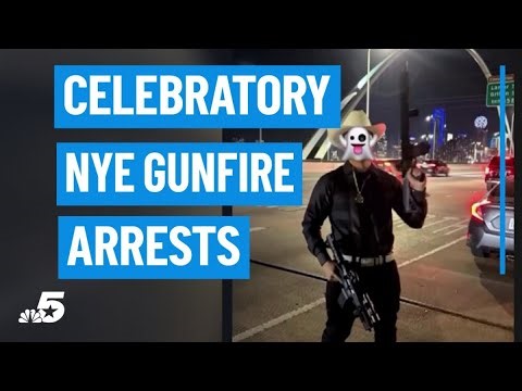 Arrests made in random NYE gunfire along Margaret McDermott Bridge