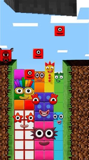 Sprunki OC Numberblocks - Can Numberblocks One Phase 2 Survive the Bridge Crossing #numberblocks
