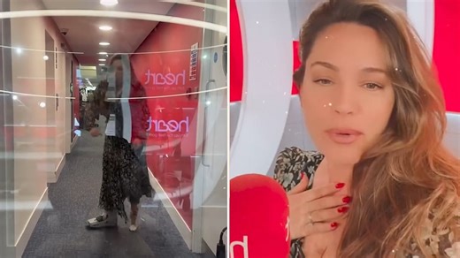 Kelly Brook shares clip of her limping 'in a boot' following a stress fracture