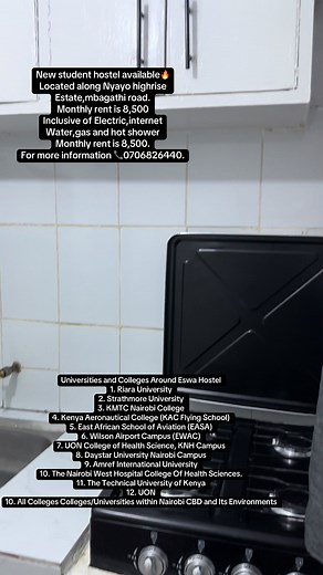 Hostel Availability Near Nairobi Universities