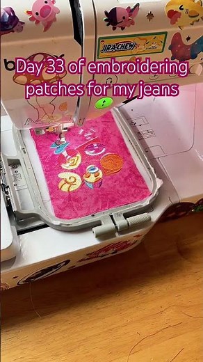 DIY Zooble Embroidery Patch #tadc #embroidery #art #crafts