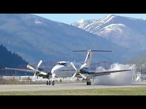Beechcraft King Air 300 Landing