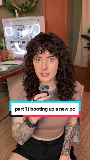 Part 1 | How to set up a new PC for the first time #pcbuild #pcgaming #tech #tiktoklearningcampaign #windows @Microsoft @Windows