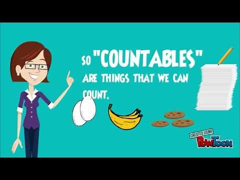 Countable and Uncountable noun