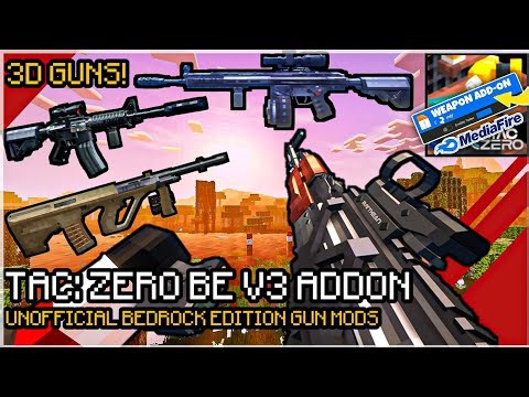 Aplok Guns Addon – Epic Weapons & Realistic Combat in Minecraft Bedrock! 💥🎮