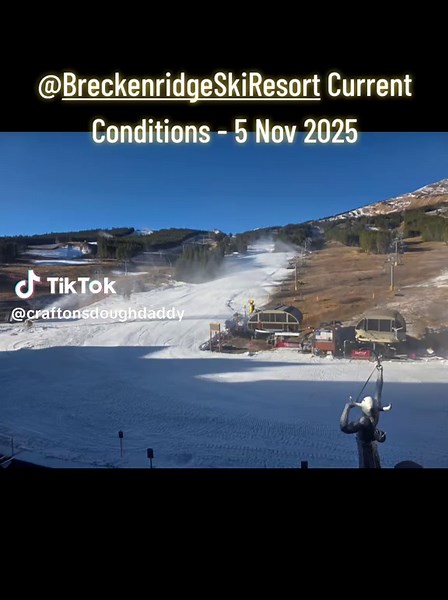 Breckenridge Ski Conditions Update - November 5, 2025