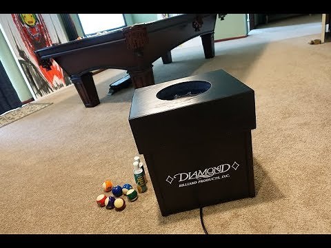 Bought a Diamond billiard ball polisher, cleaner and ditched my DIY bucket washer